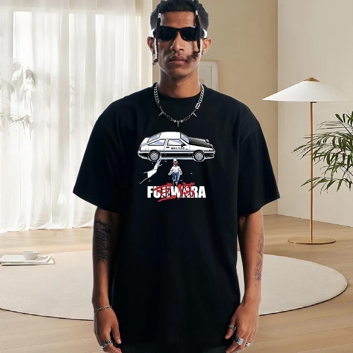 5A T shirt Short sleeve Cotton Soft Daily Wear Men Tops Tees Custom Anime 2024 DIY Wear