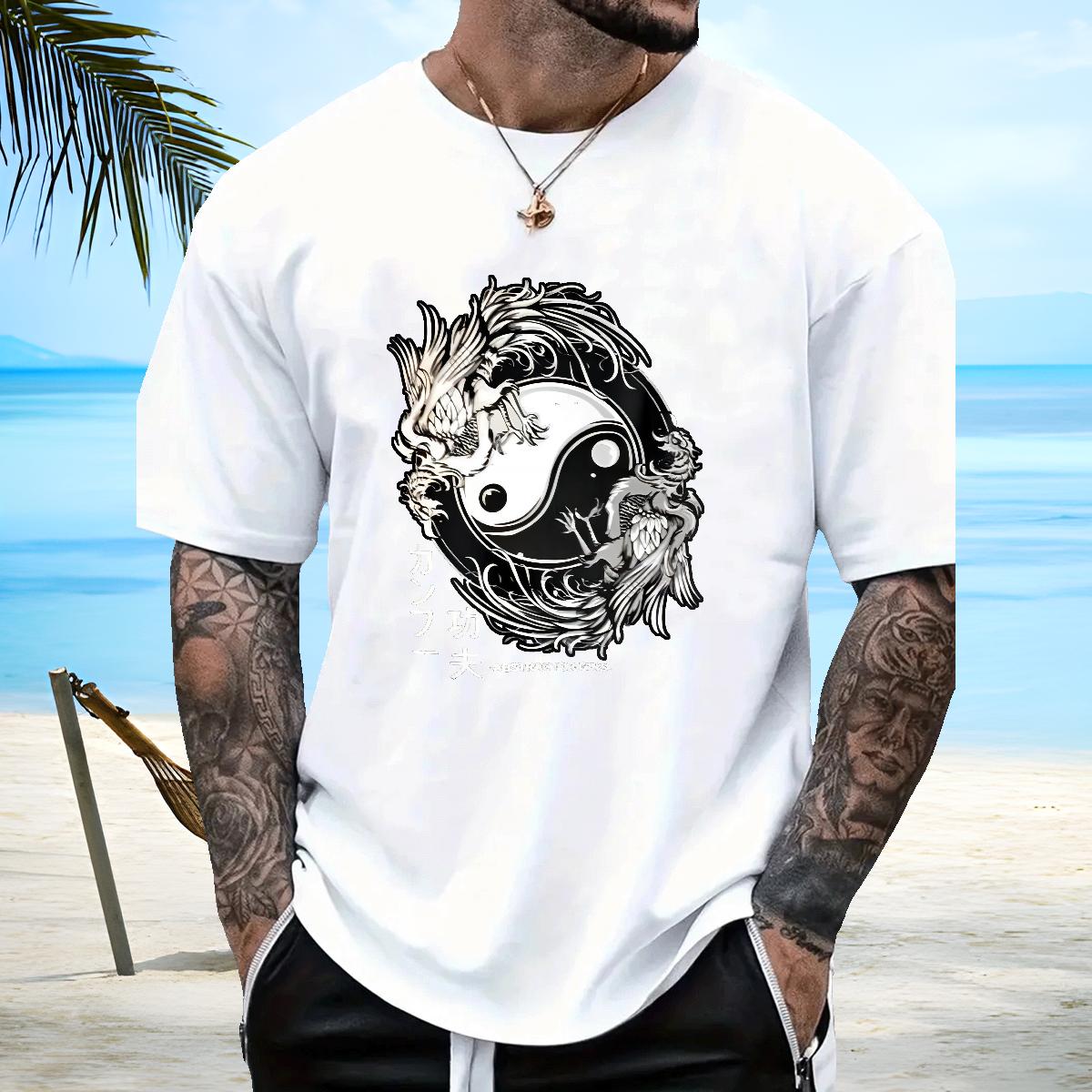 Fashion New Man T Shirts Custom Printed Mens Tshirts Anime Printing Street Breathable Short Sleeve Classic Clothings