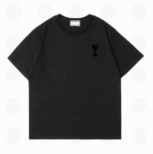 Paris Designer Mens Luxury Amis T Shirt Women Fashion brand Casual Tshirt Round Neck coeur tee Size S-XL g5