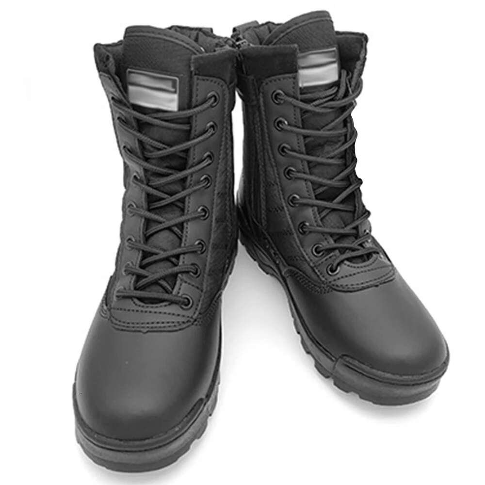 Desert Combat Breathable Mountaineering Shoes High-top Winter Tactical Military Boots Lightweight Non-Slip for Men be543