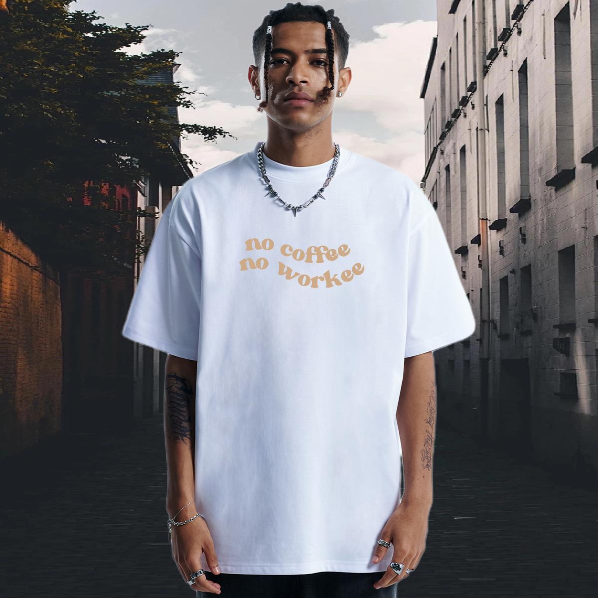 Custom T-Shirts for Men Plus Size Cartoon Men Tops Tees Casual Beach Crew Neck Cotton Unisex Clothings