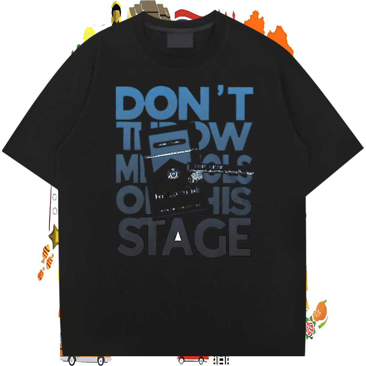 Wholesale Man T Shirts Custom Print Oversized Men Tops Tees Hip Hop Street Cotton Breathable Soft High Quality Tees Shirts