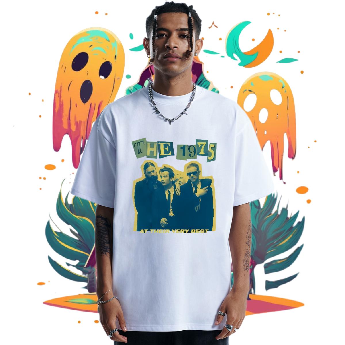 Brand T Shirts Men Casual Daily Wear Cotton Breathable Short Sleeve Men Tees Designer Fashion Custom Printed Clothes
