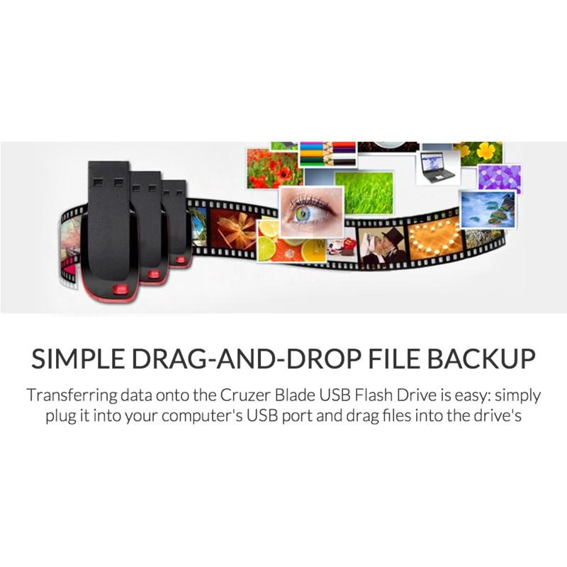 USB Flash Drive USB 2.0 4GB 8GB 16GB 32GB 64GB 128GB U Disk Shape Memory Stick Plastic Pendrives Date Storage Gift