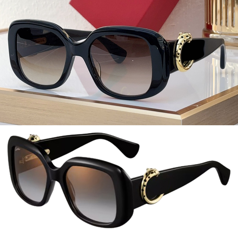 Metal Sunglasses Woman Man Designer glasses Acetate fibre Square Oversized frame sunglasses CT0471 Outdoor fashion style Sun Gasses Anti-UV400