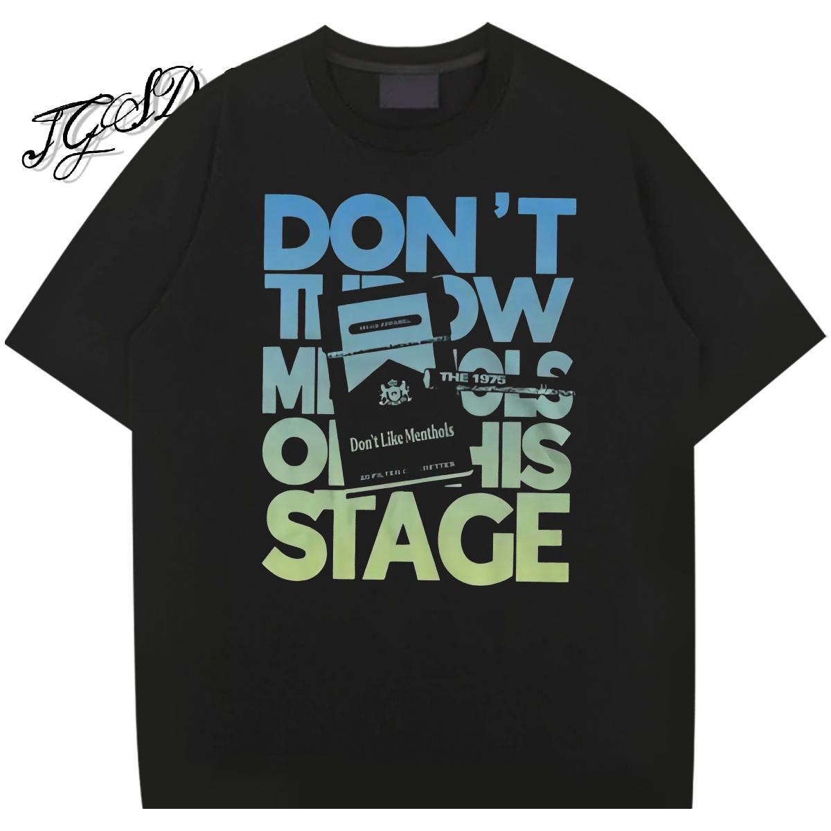 Fashion Design Mens T Shirts Cartoon Printing S-3XL Casual Beach Tshirt for Man Woman Cotton O Neck Short Sleeves Designer Wear