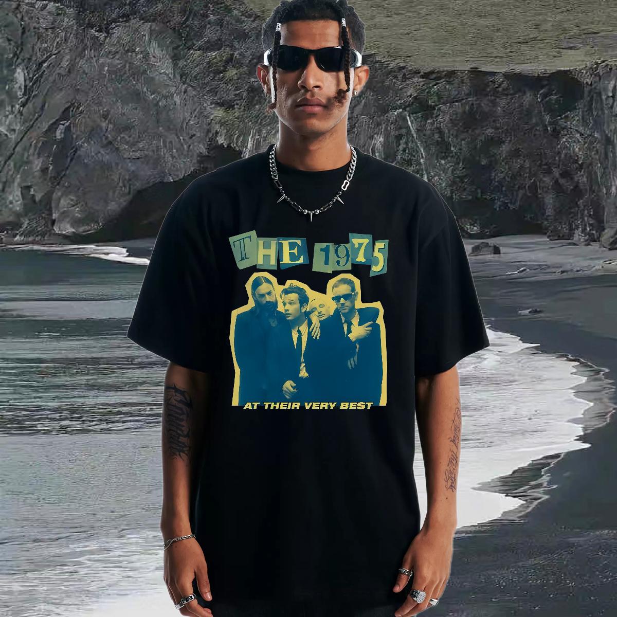 Loose Fit Man T Shirts Street Casual Cotton Breathable Short Sleeve Men Tops Tees Fashion Designer DIY Anime Tops Shirt