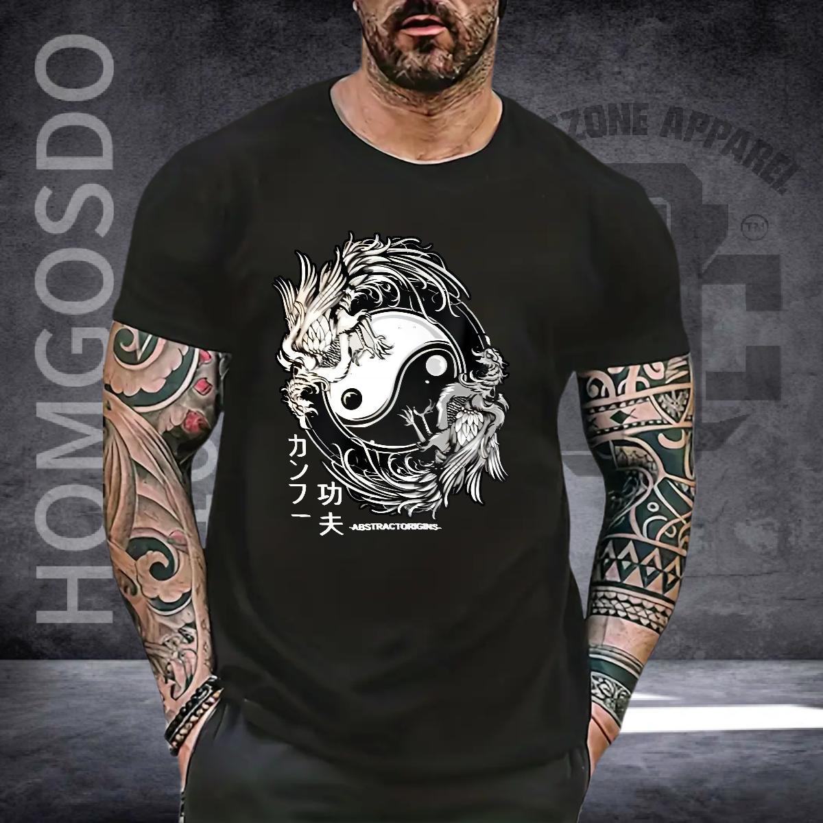 Cool T shirt Crew Neck Cotton Casual Men Tees DIY Anime Casual New Top Tees