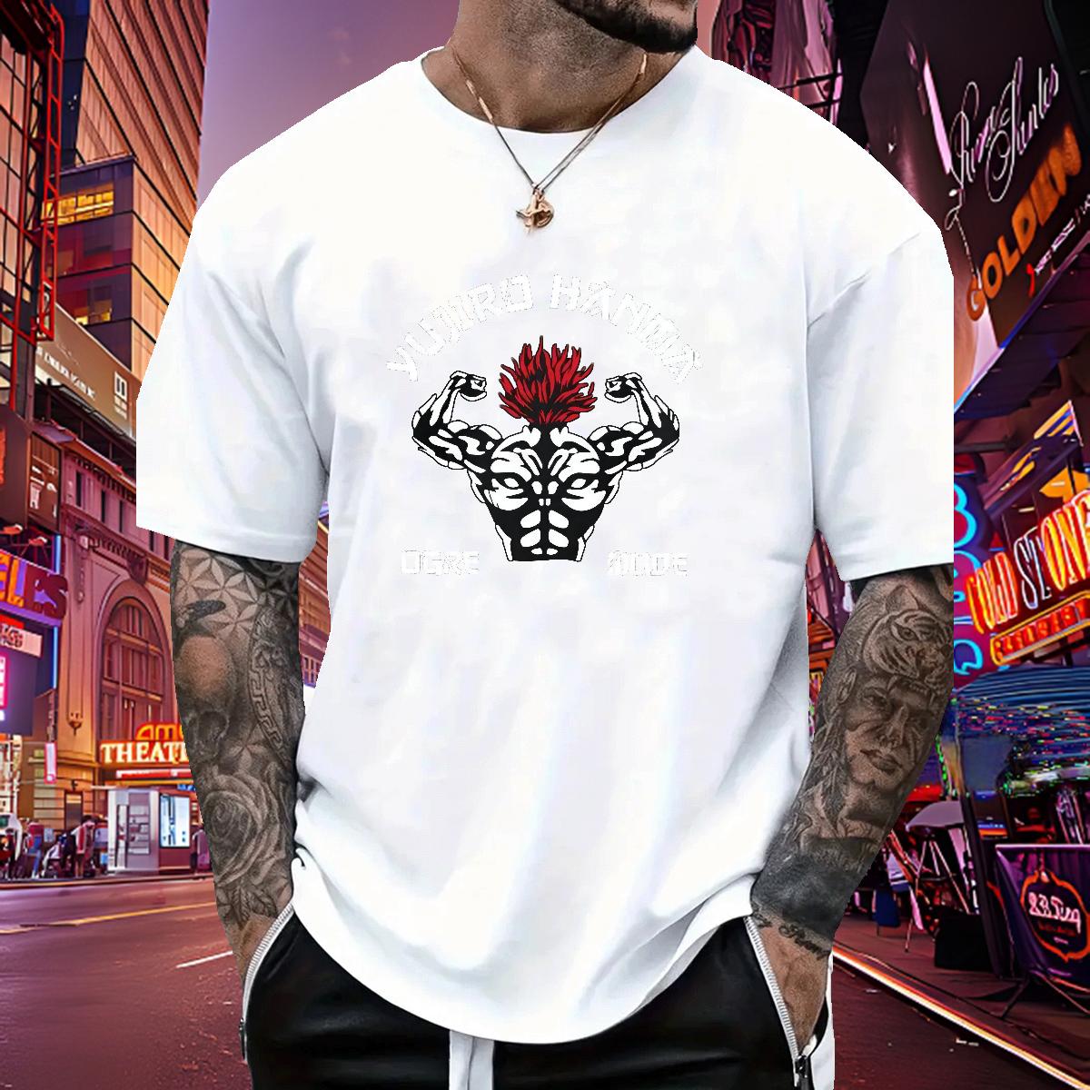 Soft T shirt Hip Hop Street Breathable Short Sleeve Men Tops Tees Fashion New Plus Size Custom Tshirts