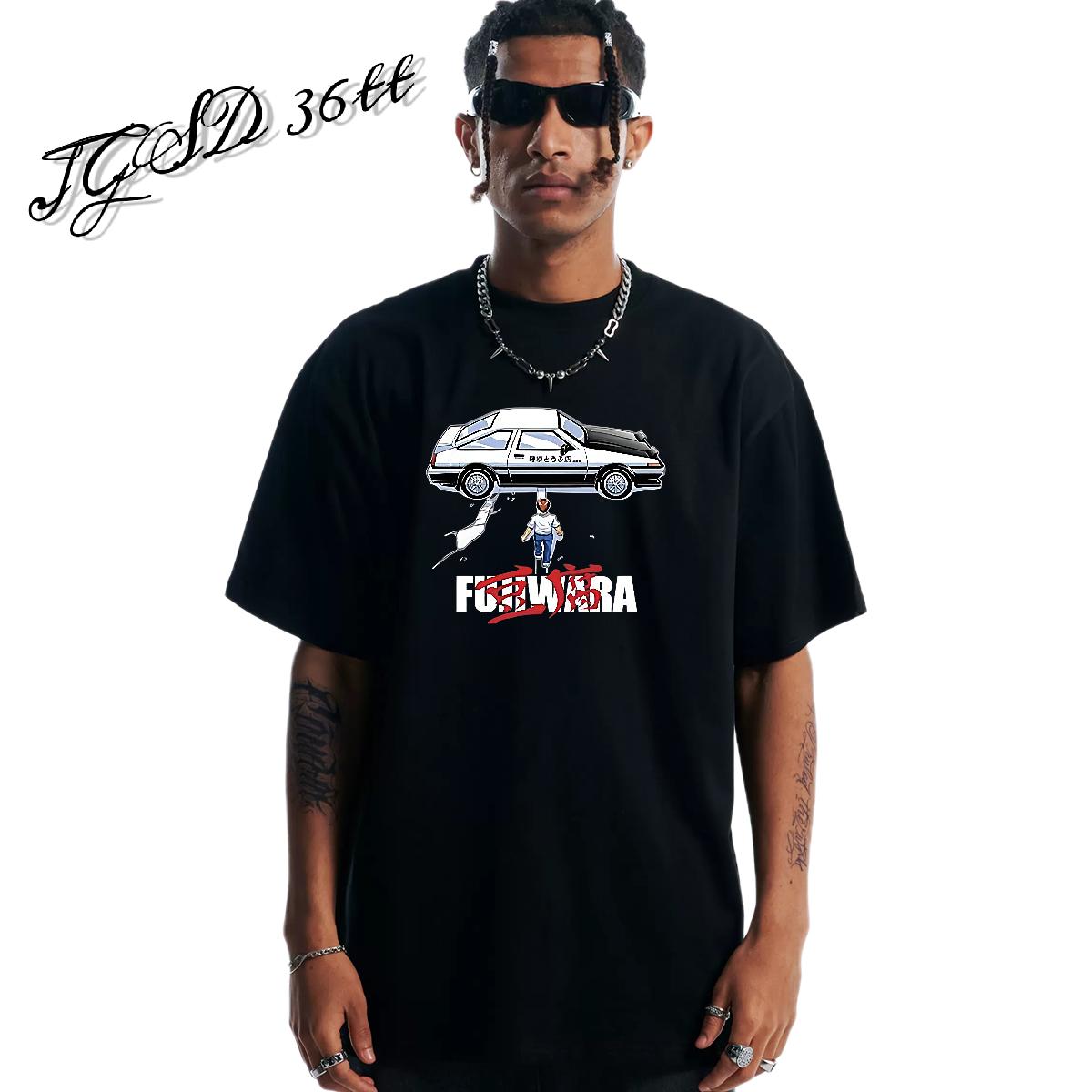 New Men T Shirts Black Oversized Home Outdoor Mens Tshirts Crew Neck Cotton Breathable Wholesale Tees