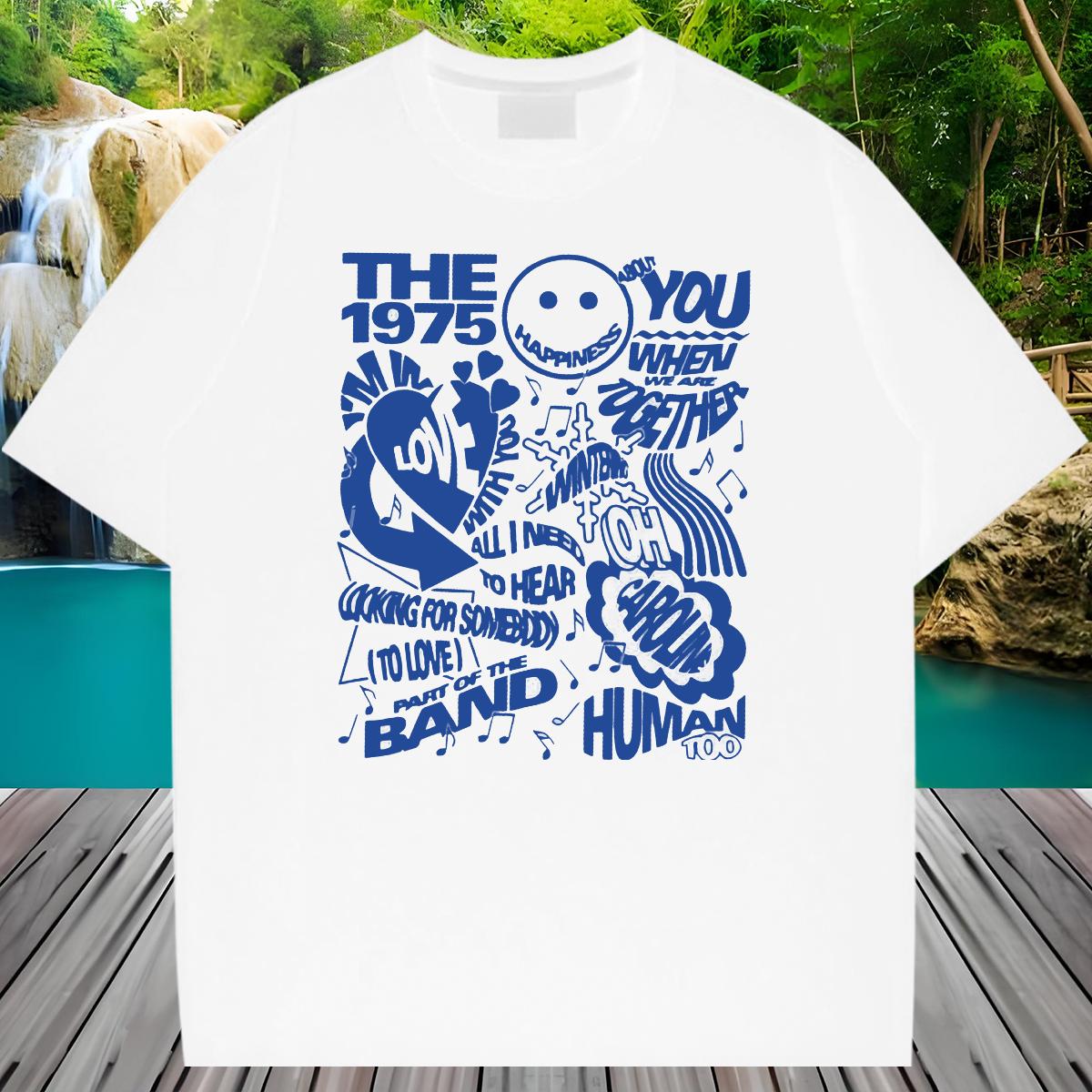 Classic T Shirts Men Home Outdoor Breathable Crew Neck Cotton Couples T Shirts Casual New Custom Print Oversized Tops Shirt