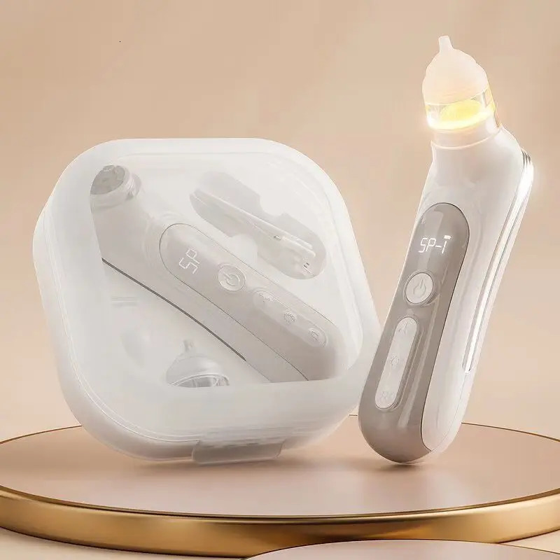 Baby Nasal Aspirator Adjustable suction Nose Cleaner born infantil Safety Sanitation Nasal dischenge patency tool 240603
