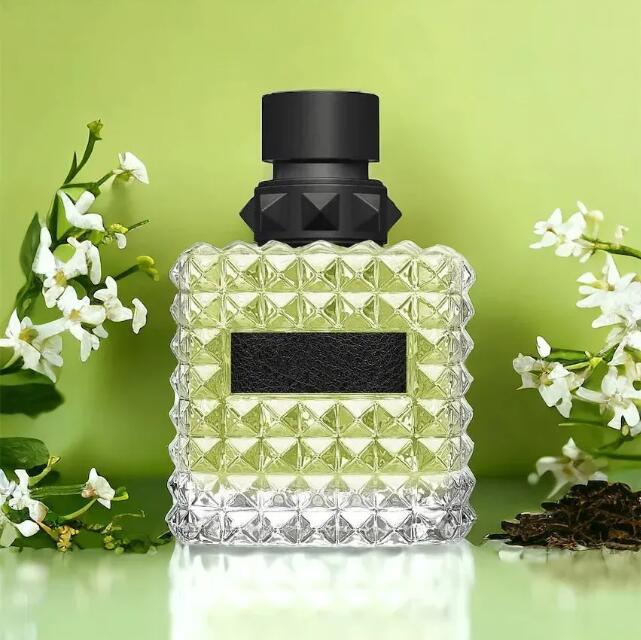 Born In Roma Donna Coral Fantasy Fragrance Women Perfume 3.4 oz 100ml Cologne Spray Long lasting Floral Notes Green Stravaganza Men Perfume Spray