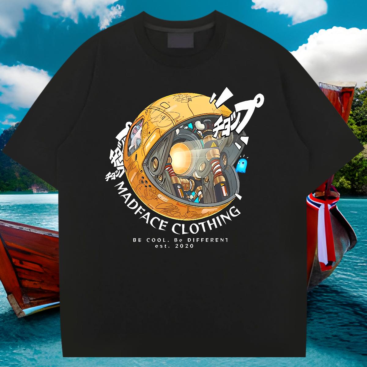 Custom Men T Shirts Customized Print Mens Tshirts High Street Hip Hop 180g Cotton Cool Design Tees