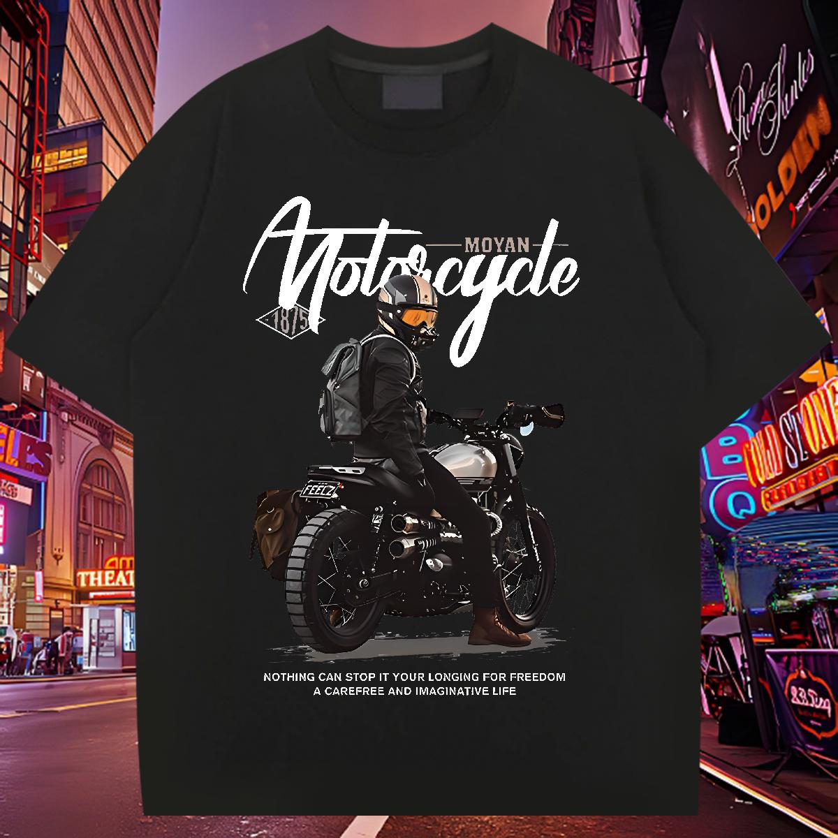 New Man T Shirts DIY Logo Casual Daily Wear Tshirts Cotton Breathable Soft Tops Tees