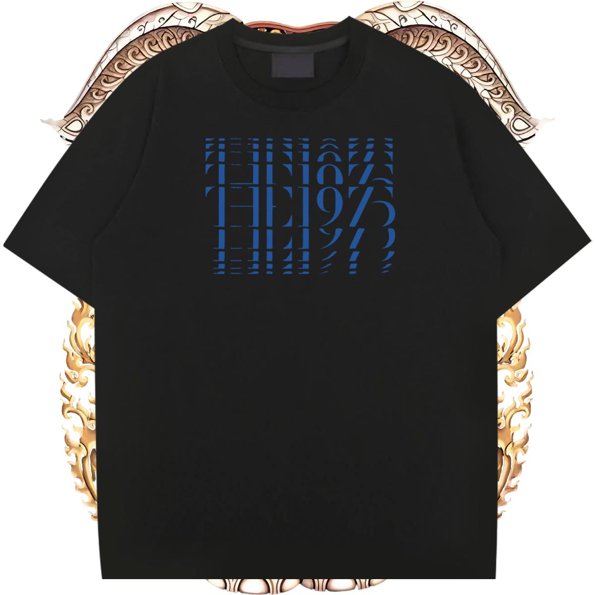 Popular T Shirts Men Anime Printing Street Round Neck Short Sleeve Men Tshirts DIY Customized DIY Logo Tees Shirts