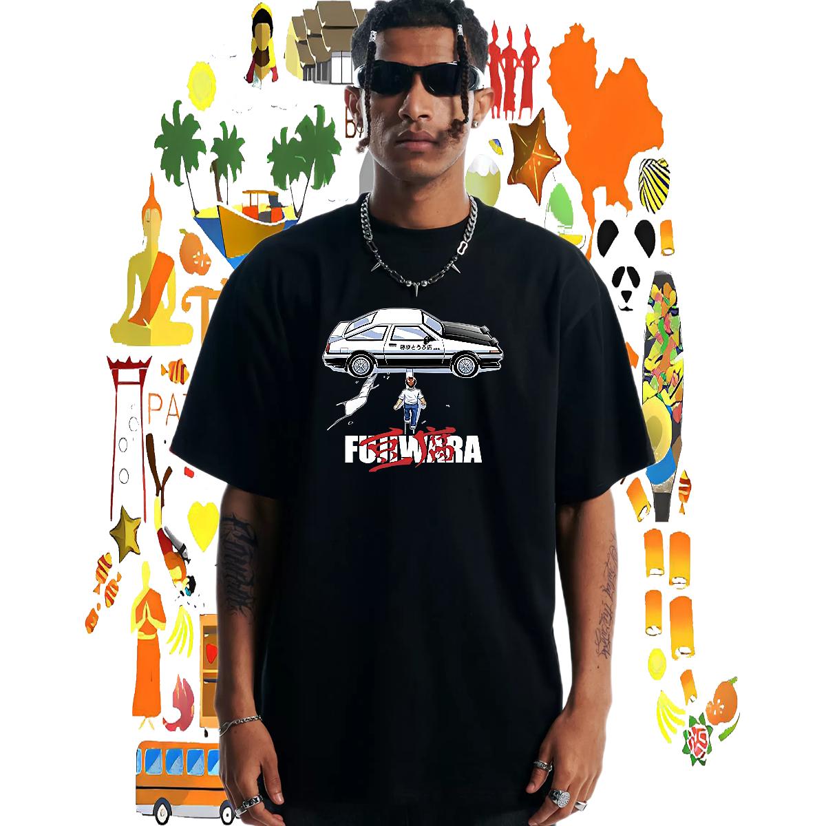 Fashion New T-Shirts Custom Printed Men Tees Daily Outfit Crew Neck Cotton Comfortable Clothings