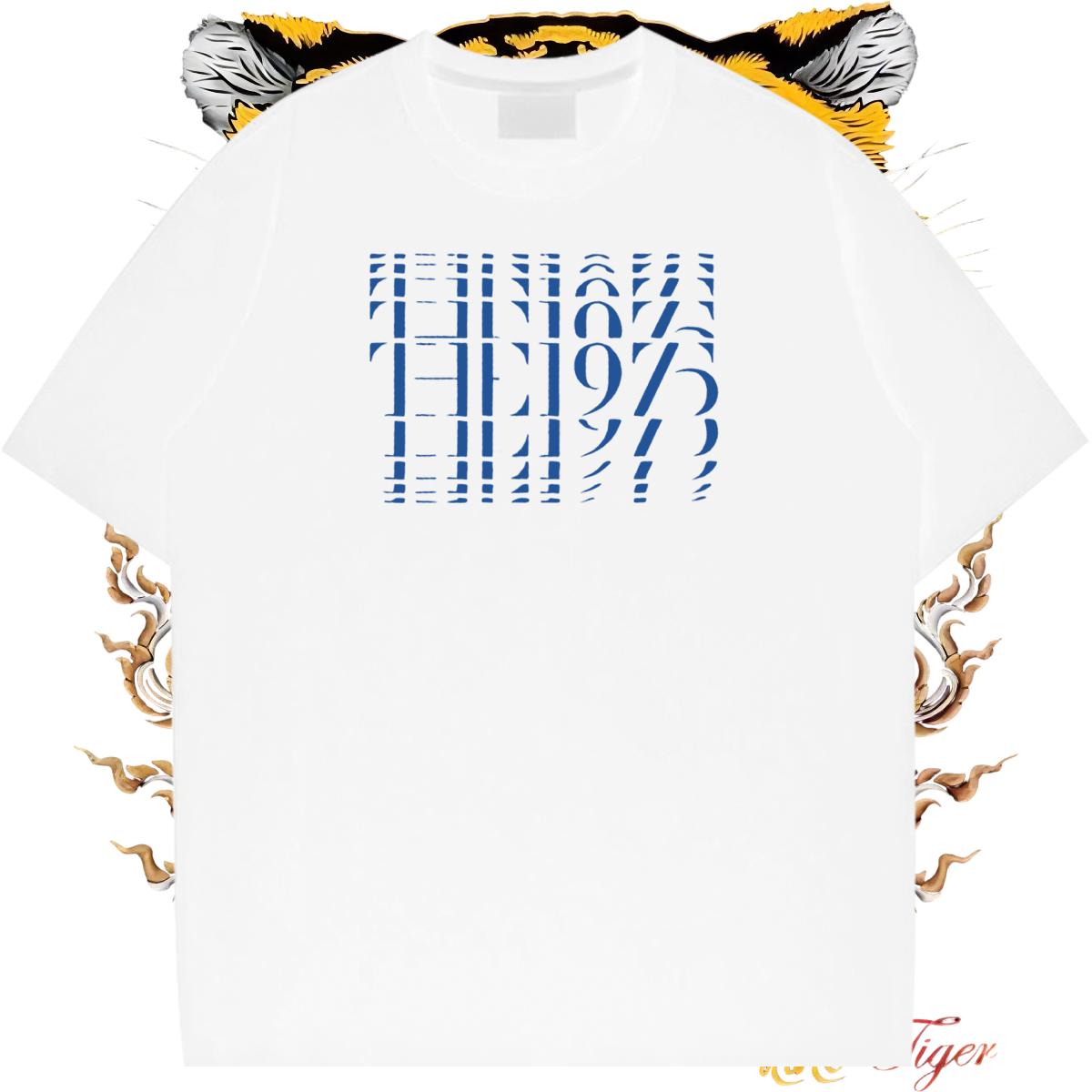 Classic T Shirts Men Street Casual Cotton Breathable Soft Men Clothes T-Shirt DIY Customized Black Oversized Wear