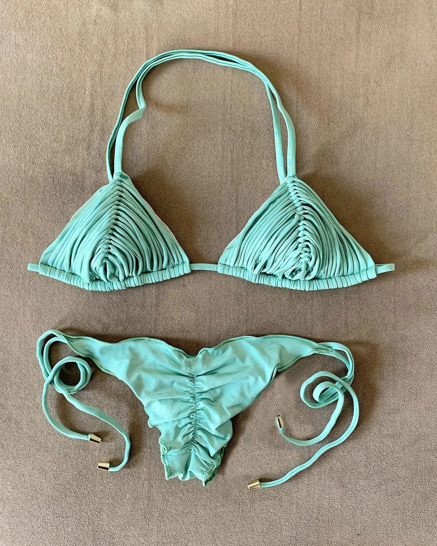 SEAURAL 2024 Brazilian Bikini Bandage Striped Swimwear Womens Swimwear Two Piece Set Womens Sexy Muji Good Quality Beach Suit Summer 240531