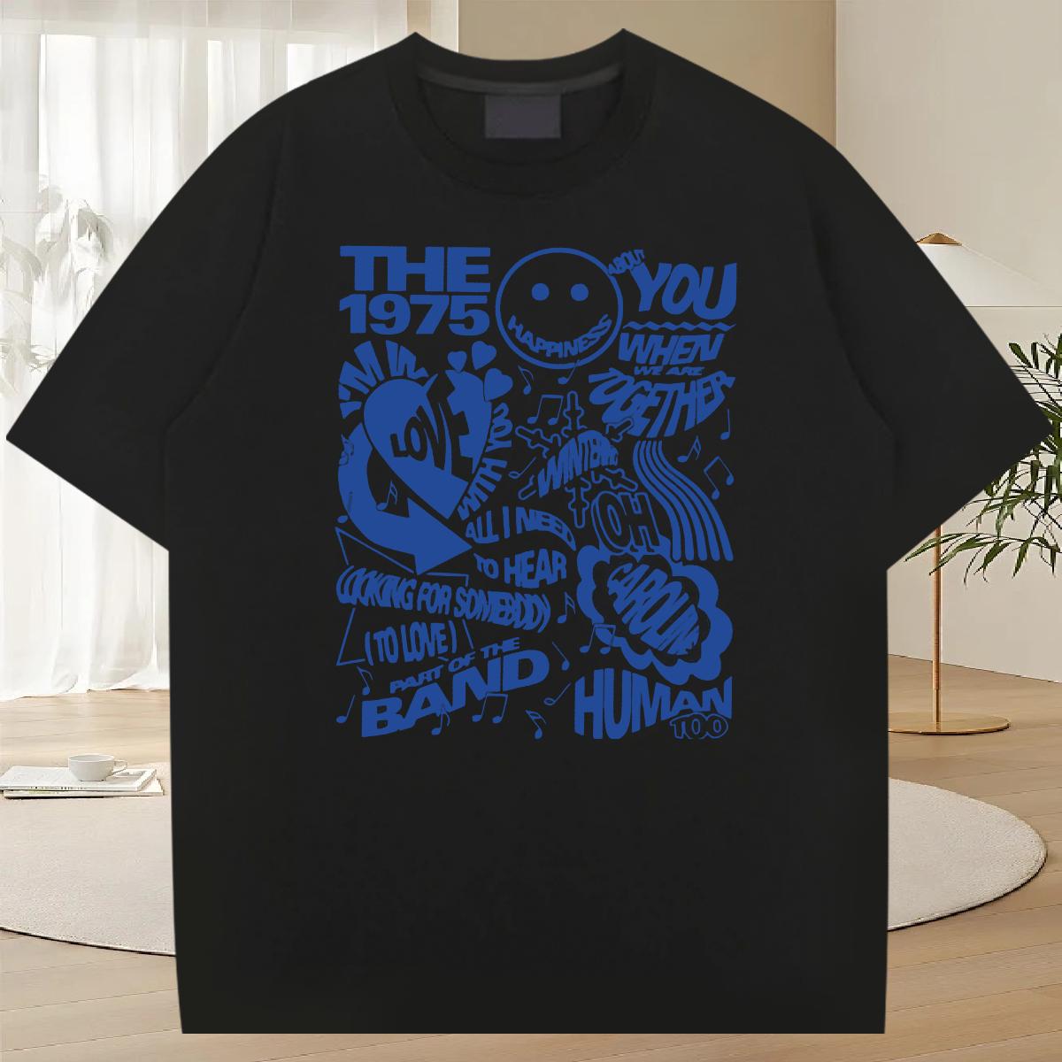 Loose T-Shirts Daily Wear Short Sleeve Cotton O-Neck Men Tops Tees Designer Oversized S-3XL Tees Shirts