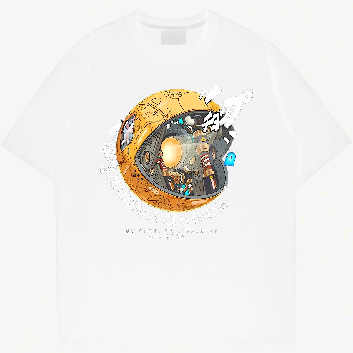 Fashion Designer T-Shirts Custom Anime Printing Street Men Tops Tees Crew Neck Cotton Breathable Loose Fit Clothes