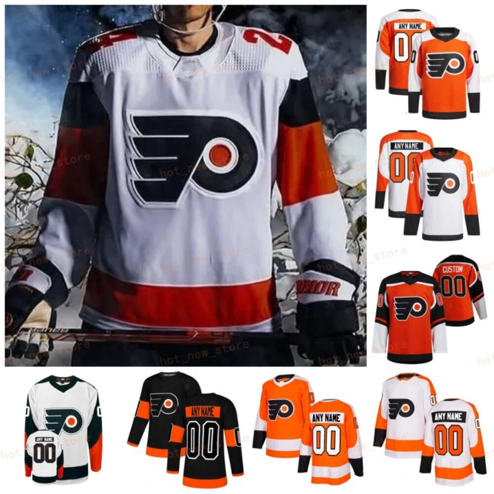 Flyers Travis Konecny 2024 Stadium Series Jerseys Philadelphia Carter Hart Travis Sanheim Garnet Hathaway Nick Seeler Bobby Brink Bobby Brink Marc Staal Samuel
