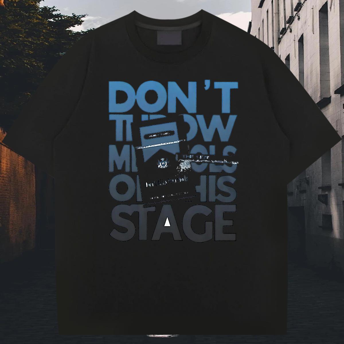 Designer Mens T Shirts 180g Cotton Anime Printing Street Tshirt for Man Woman Anime Print Fashion New Polos