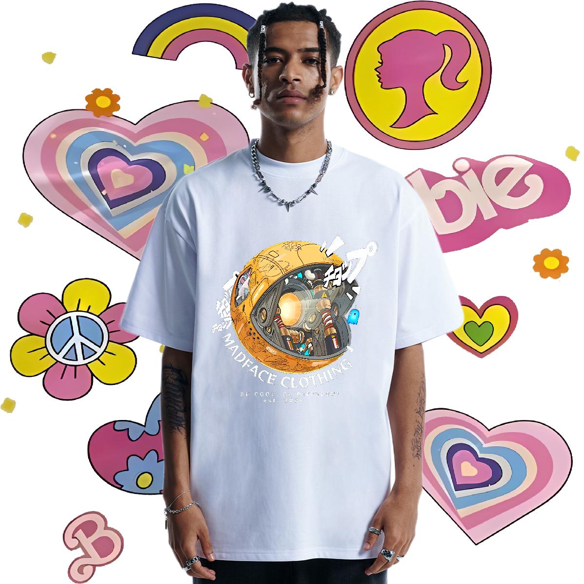 Brand Mens T Shirts Plus Size Custom Tshirts Hip Hop Street O-Neck Short Sleeve Cotton High Quality Clothings