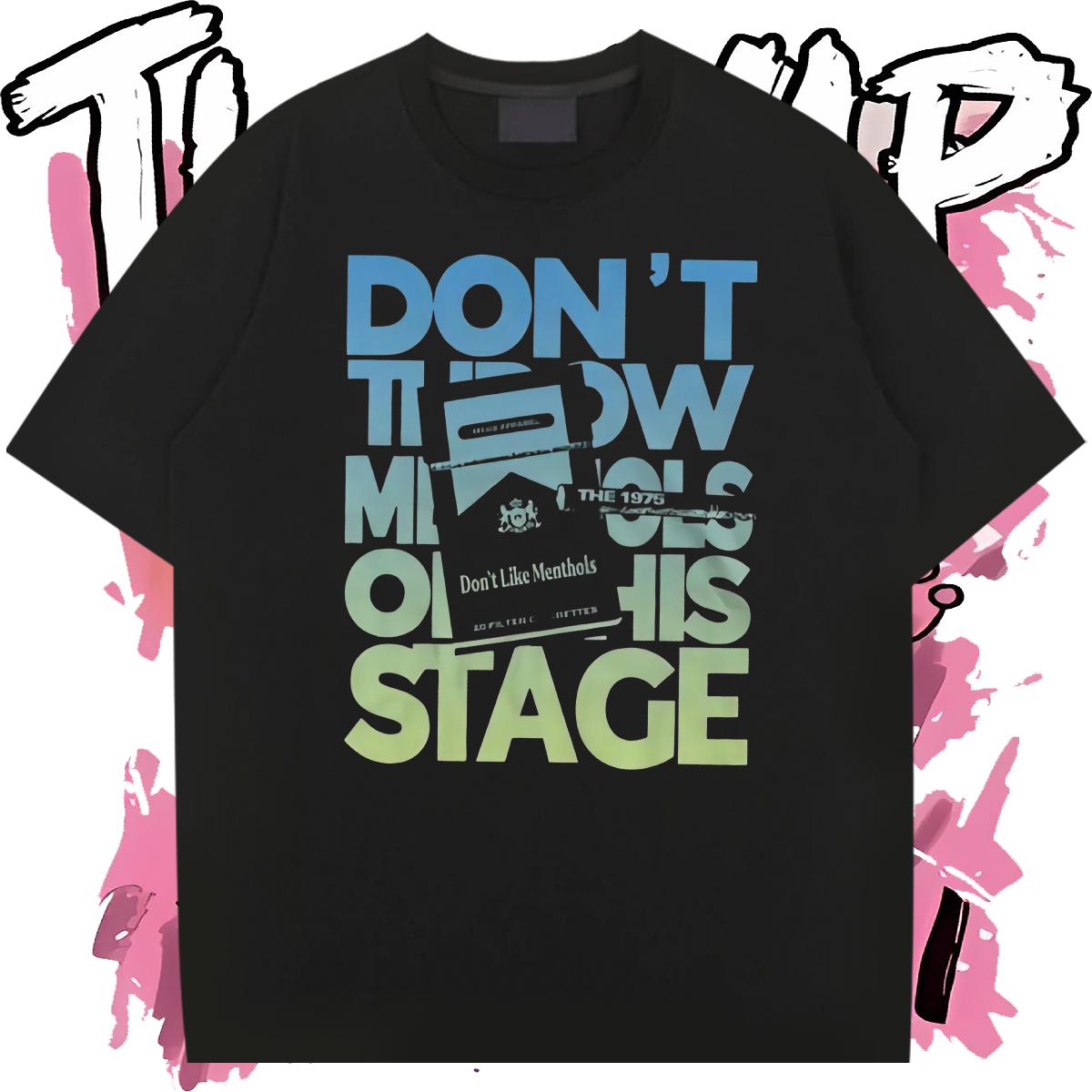 Designer Fashion T-Shirts DIY Anime Men Tops Tees Street wear Hip Hop O-Neck Short Sleeve Cotton Comfortable Tops Shirt