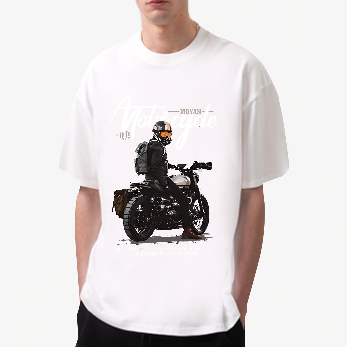 DIY Customized T-Shirts Round Neck Short Sleeve Home Outdoor Men Tees DIY Anime Comfortable Tees Shirts