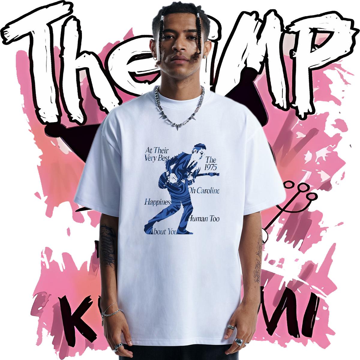 Wholesale T-Shirts for Men Cartoon Printing S-3XL Men Tops Tees Street Wear O-Neck Short Sleeve Cotton High Quality Wear
