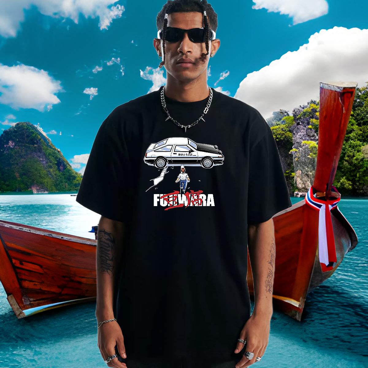 Casual New Men T Shirts Oversized S-3XL Men Clothes T-Shirt Casual Beach Round Neck Short Sleeve Brand Clothings