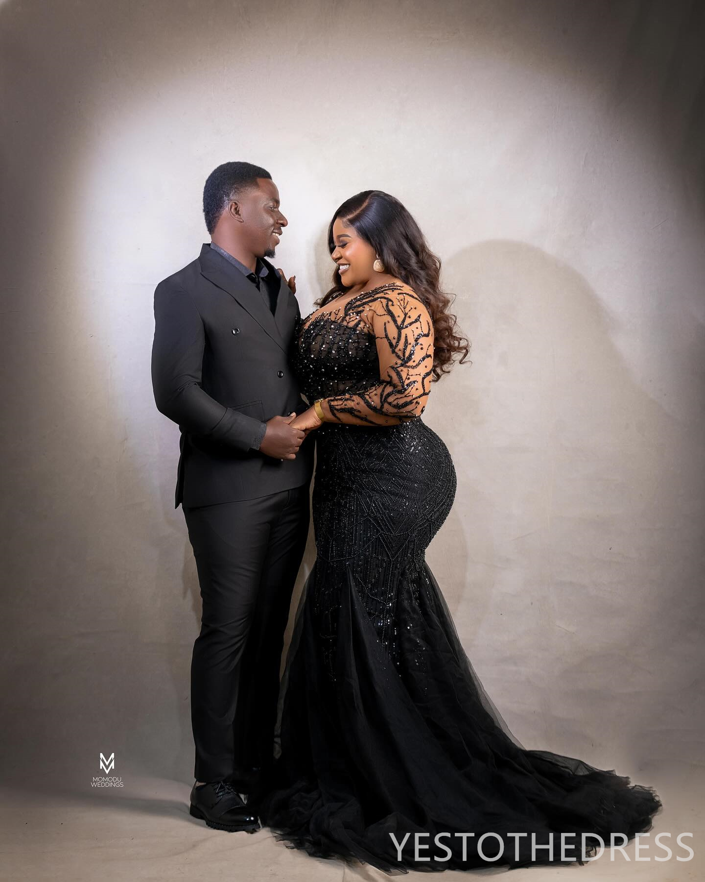 2024 Aso Ebi Prom Dresses Black Mermaid Promdress Illusion Evening Formal Gowns Long Sleeves Appliqued Beaded Lace Vestido De Reception Engagement Gow