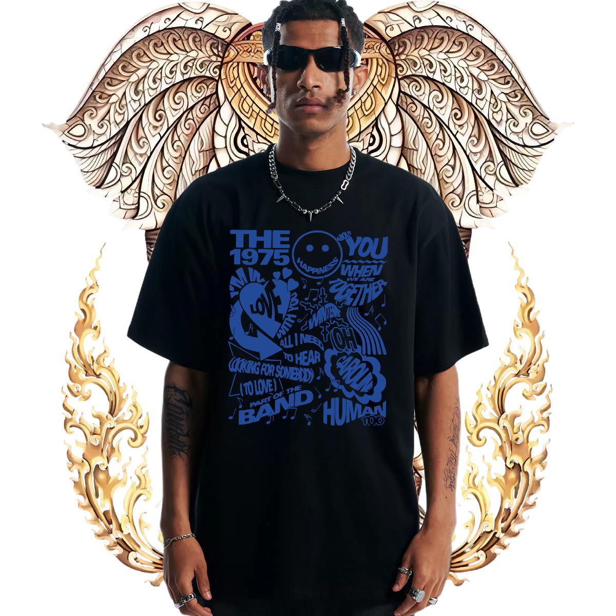 Soft T Shirt For Man Casual Daily Wear Crew Neck Cotton Breathable Men Clothes T-Shirt Brand Anime Tee Shirt