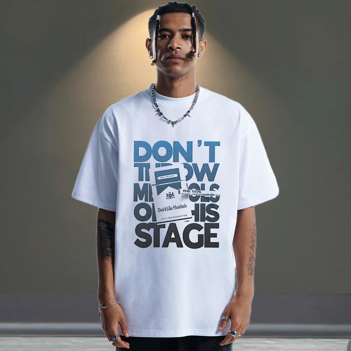 Comfortable Men T Shirts Short Sleeve Cotton O-Neck Street Men Tshirts DIY Designer Fashion Top Tees