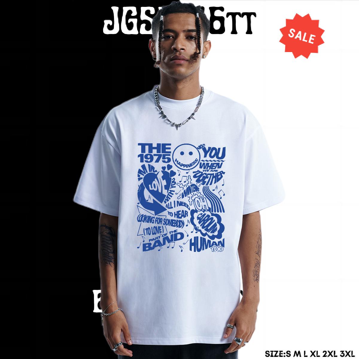 2024 Designer T Shirt For Man DIY Men Tshirts Anime Printing Street Short sleeve Cotton Soft High Quality Clothes