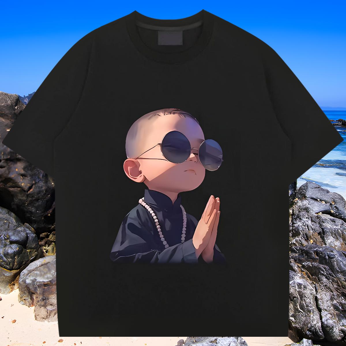 Wholesale T shirt Hip Hop Street Cotton Breathable Short Sleeve Mens Tshirts Classic Custom Cartoon Tshirts