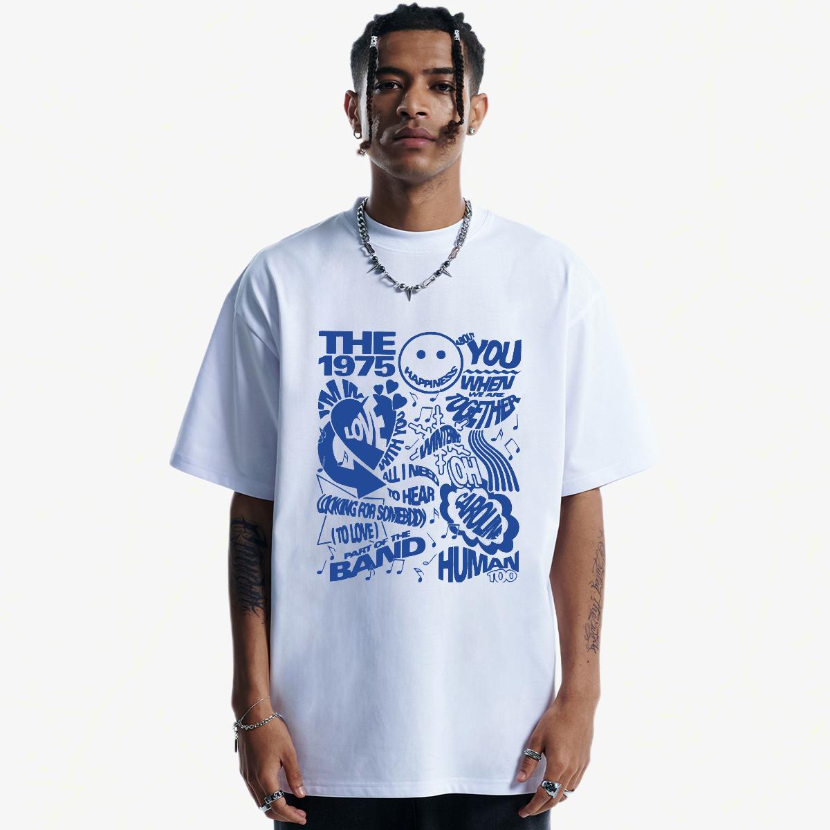 Fashion Mens T Shirts Asian Size Tshirt for Man Woman Casual Daily Wear Crew Neck Cotton Breathable Popular Wear