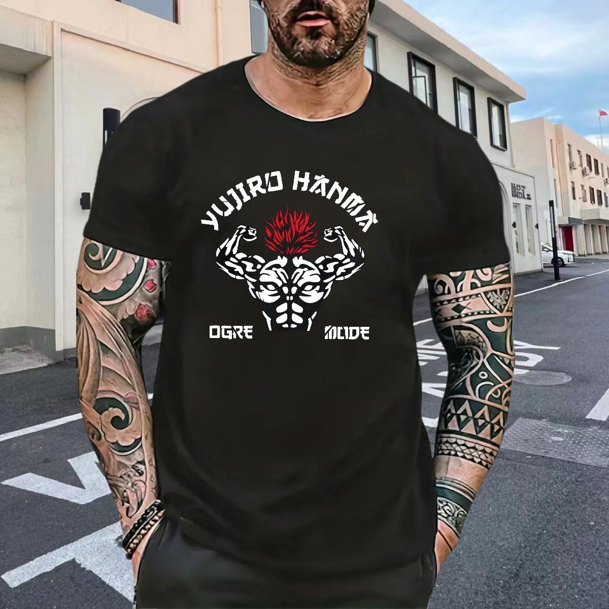Wholesale T Shirts Men Oversized S-3XL Couples T Shirts Anime Printing Street Cotton Breathable Short Sleeve Soft Tees