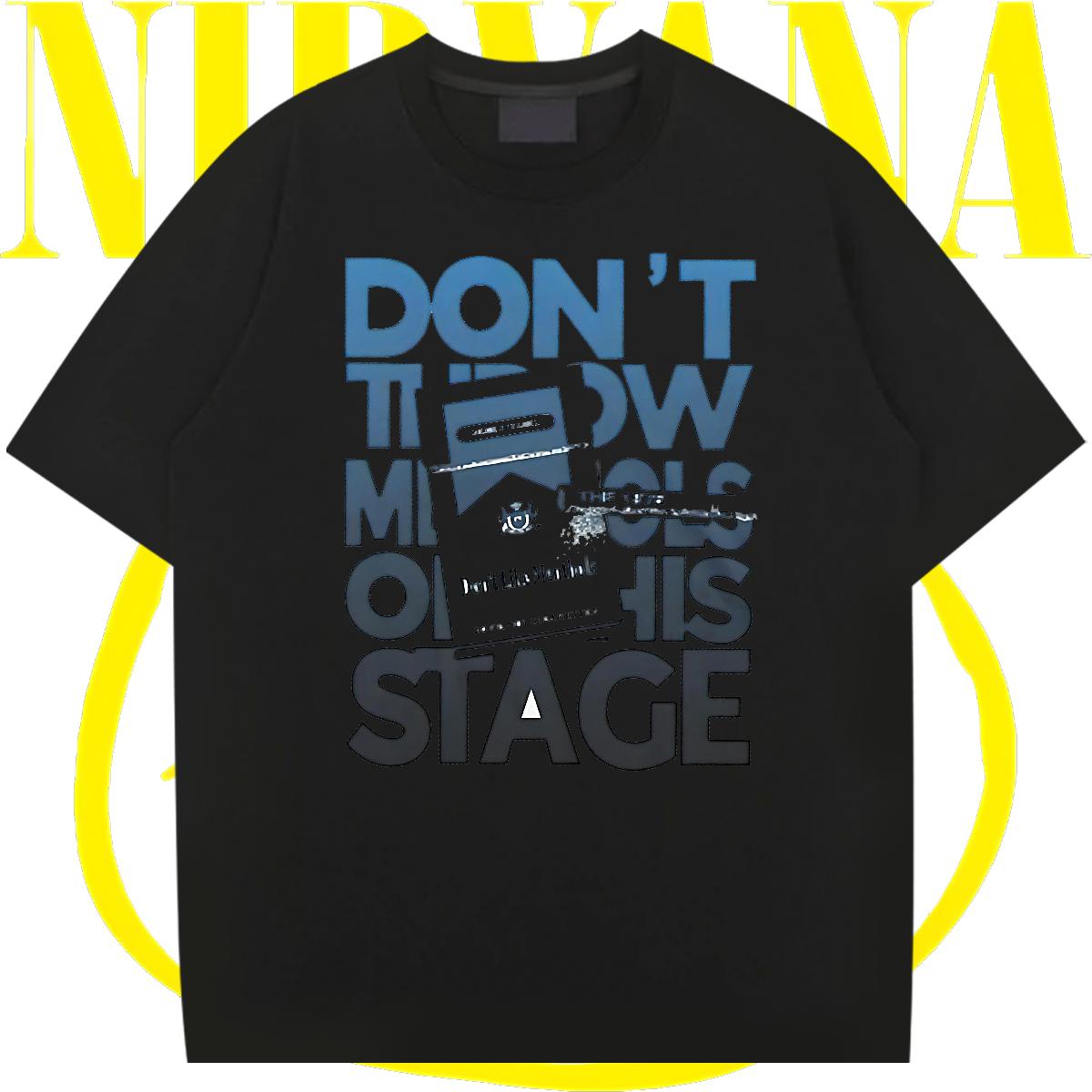 Designer Fashion Man T Shirts Black Oversized Daily Outfit Men Tshirts Breathable Crew Neck Cotton Loose Fit Clothings