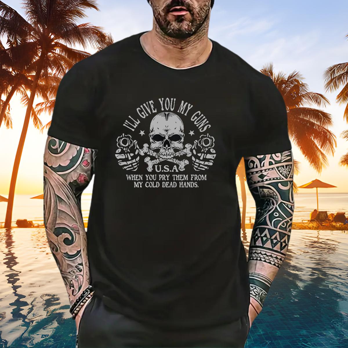 Fashion T shirt Custom Men Clothes T-Shirt Hip Hop Round Neck Short Sleeve Soft Tees Shirts