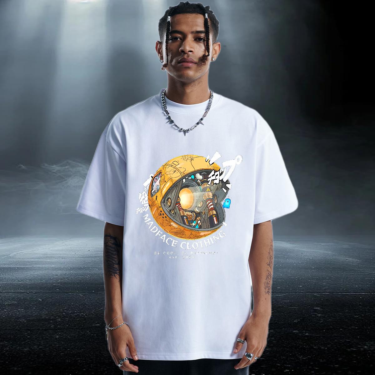 Designer T-Shirts for Men Cotton Breathable Soft High Street Hip Hop Men Tshirts Custom Print Plus Size 2024 New Tee Shirt