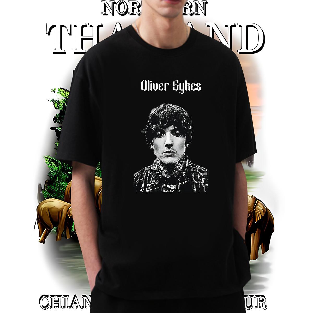Casual New Mens T Shirts Custom Print Oversized Street Casual Men Tees Round Neck Short Sleeve Loose Tshirts