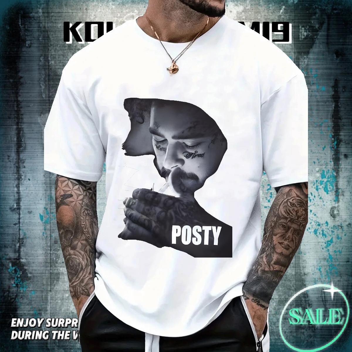 2024 Summer Mens T Shirts DIY Anime Men Tops Tees Daily Wear Cotton Breathable Comfortable Tops