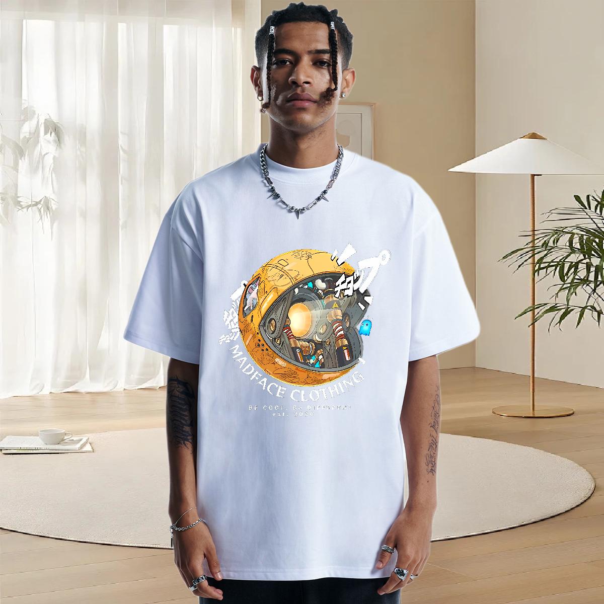 Popular Man T Shirts 180g Cotton Casual Beach Tshirts Custom Printing New Arrival Tops Shirt