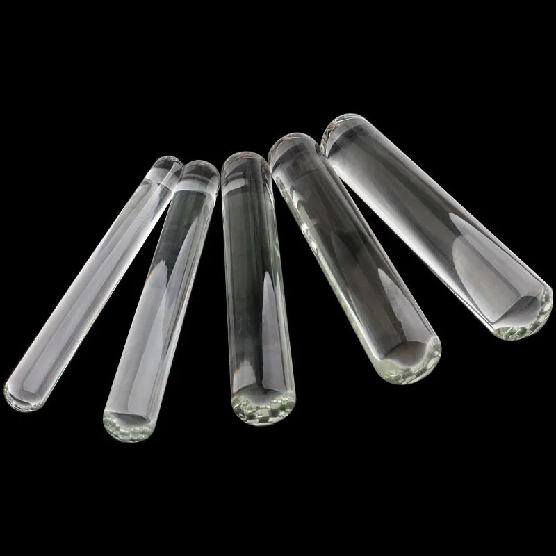 Crystal Clear Glass Dildo Anal Plug G-spot Stimulates Female Masturbation Adult Sexual Toys 240516