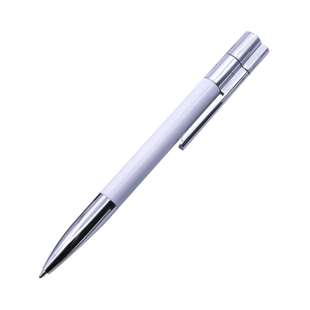 Metal Ball Point Pen Stick Usb Flash Drive 2.0 4GB 8GB 16GB 32GB 64GB 128GB Memory Sticks U Disk Pendrives Cool Gifts