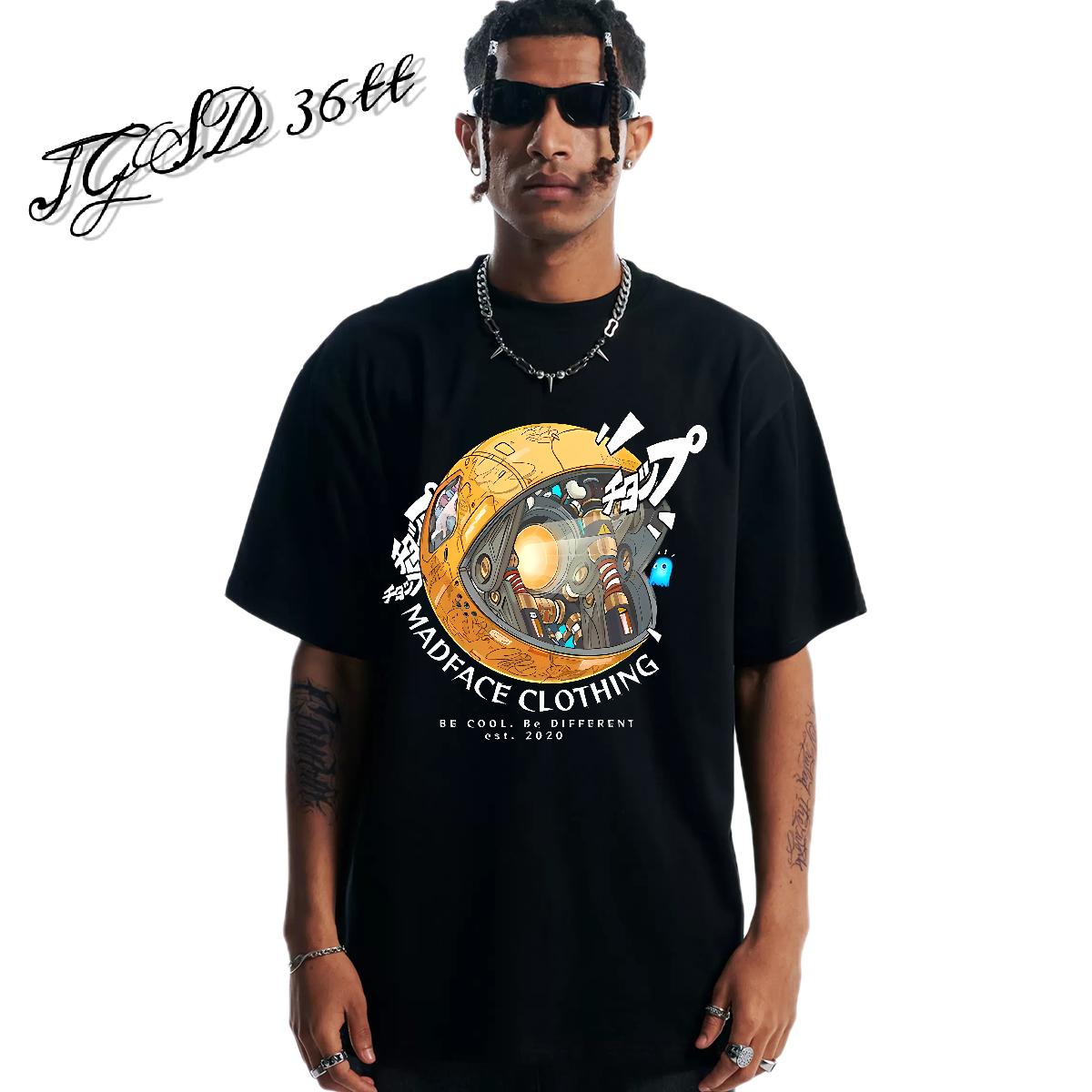 Custom Mens T Shirts Custom Anime Beach Mens Tshirts Breathable Crew Neck 5A Tee Shirt