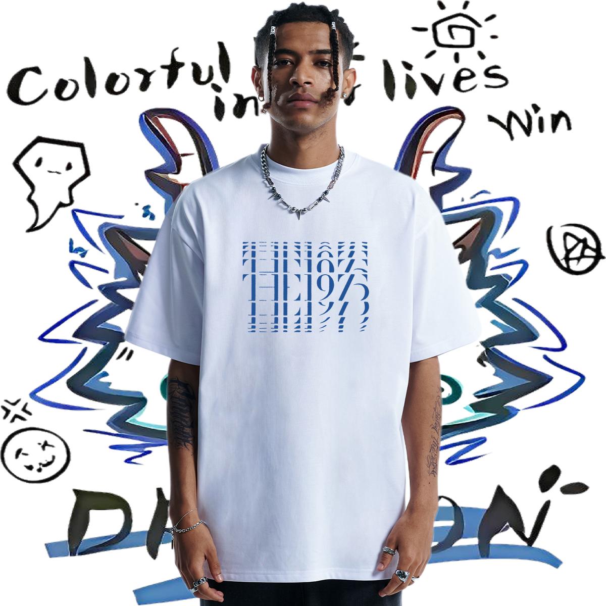 Popular Men T Shirts Sports Casual Cotton Breathable Short Sleeve Men Clothes T-Shirt 2024 Graphic Tops