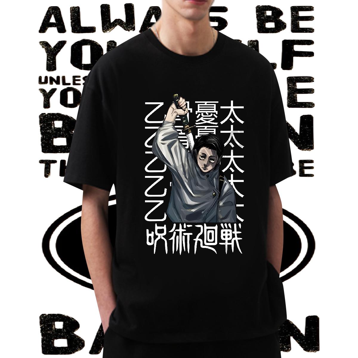 Fashion Design Mens T Shirts DIY Printed Summer Casual Men Tees Breathable Crew Neck 5A Top Tees